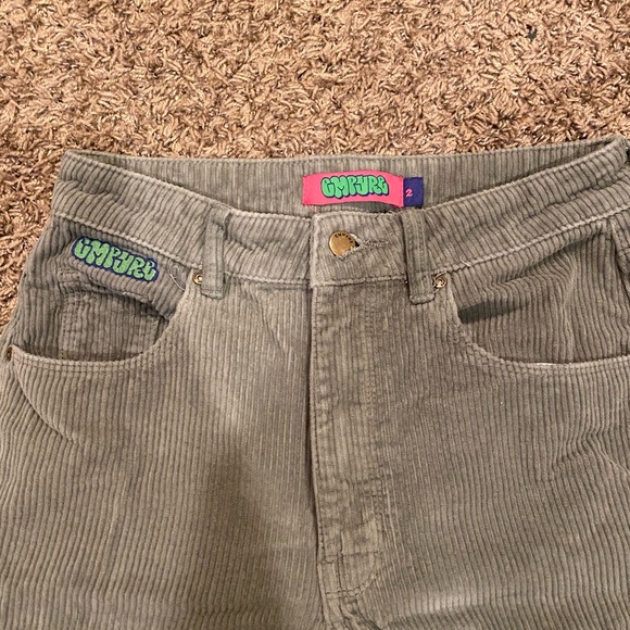 Baggy Green Courdory Empyre Mens Pants Used in Good Condition - Picture 3 of 5